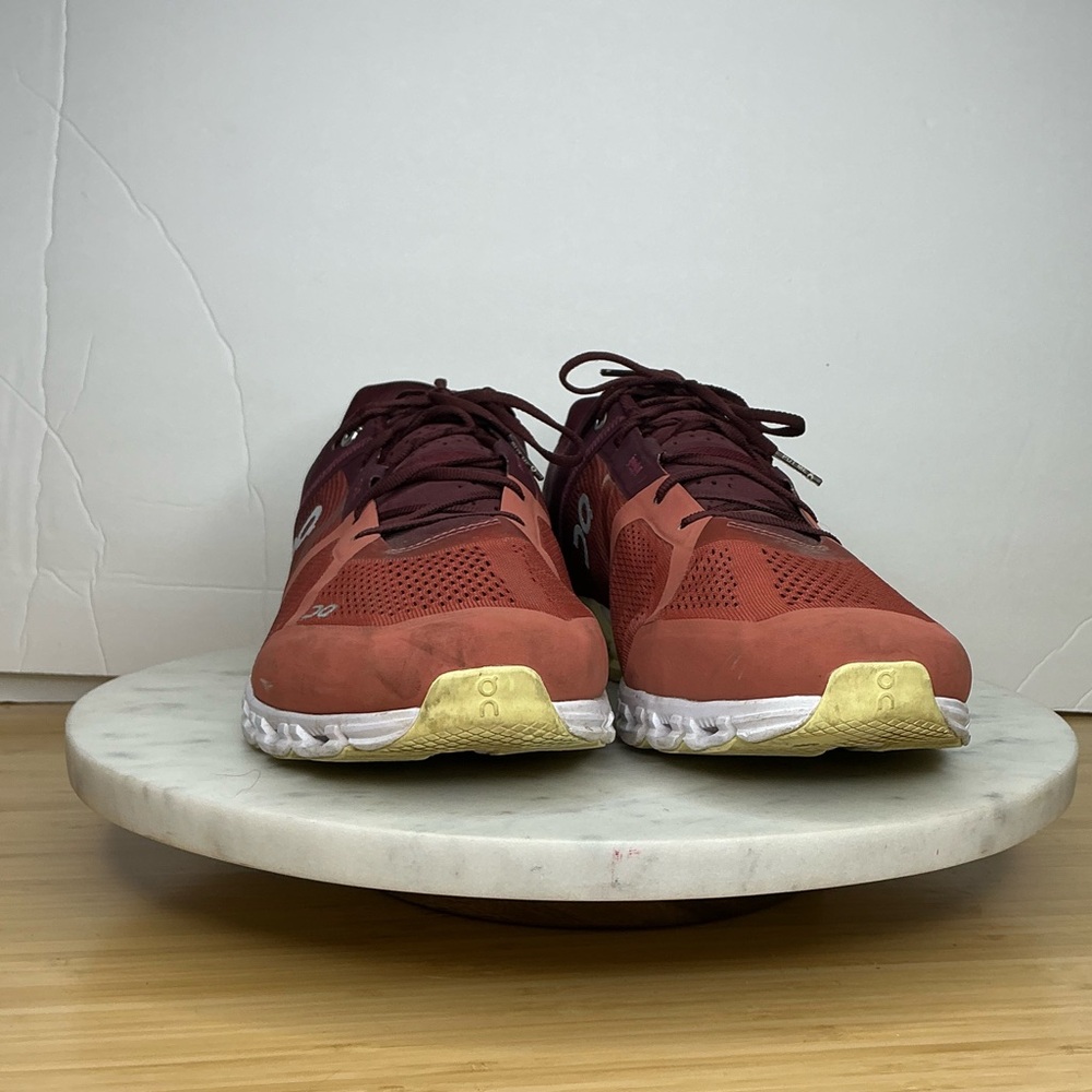 On Cloud Running Men’s Size 13 Cloudflow Rust/Limelight - Picture 3 of 15